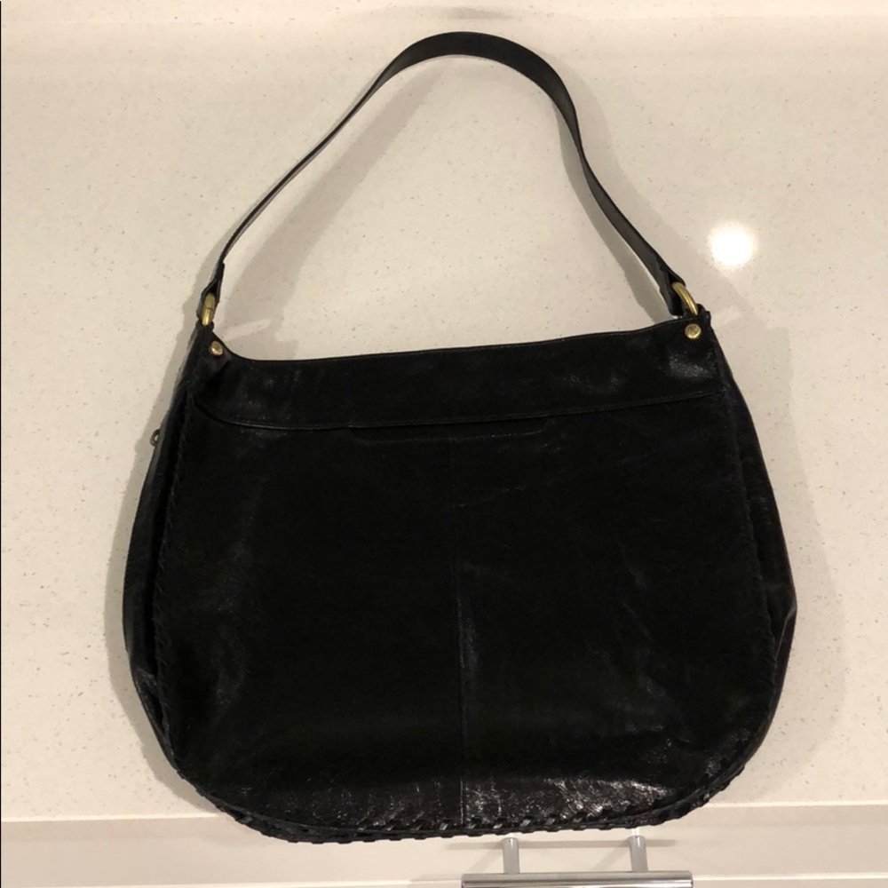 HOBO blk leather purse new without tags